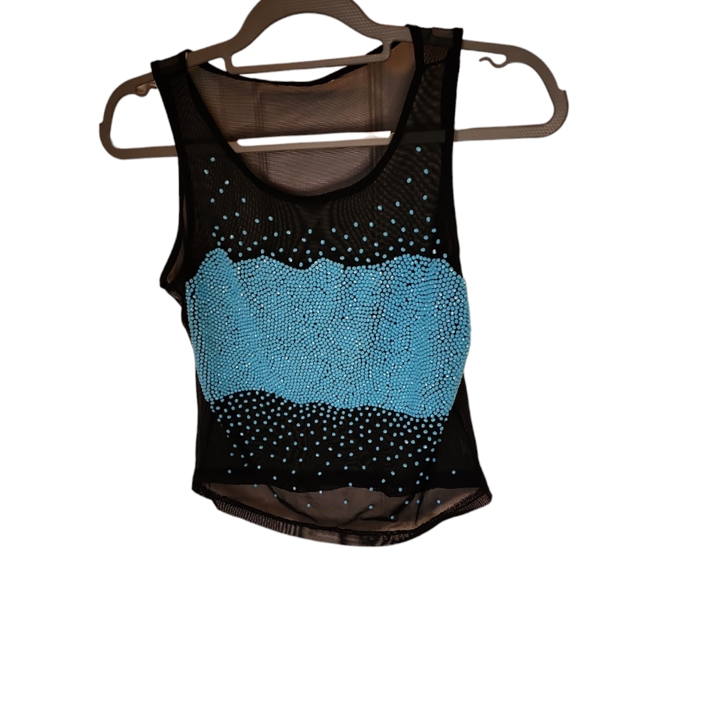 Sexy sheer Forever 21 crop top